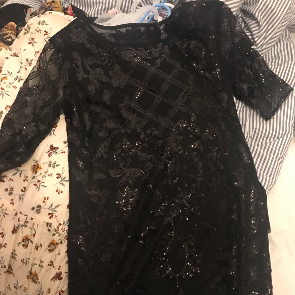 Fancy black dress